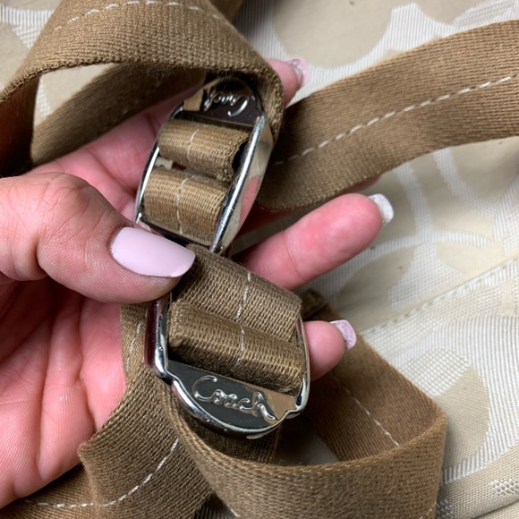 ✨💛🧡 Signature COACH Fabric 🎒 🧡💛✨19673 - Picture 6 of 8